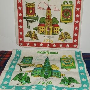 Vintage Independence Hall Tea Towels